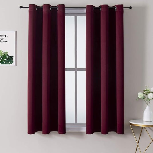 ChrisDowa Grommet Blackout Curtains