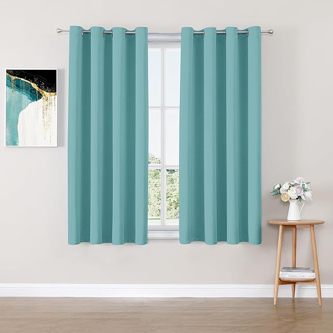 ChrisDowa Blackout Curtains 54 inches Long