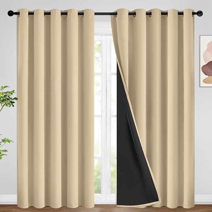 SimpleHome 100% Blackout Curtains