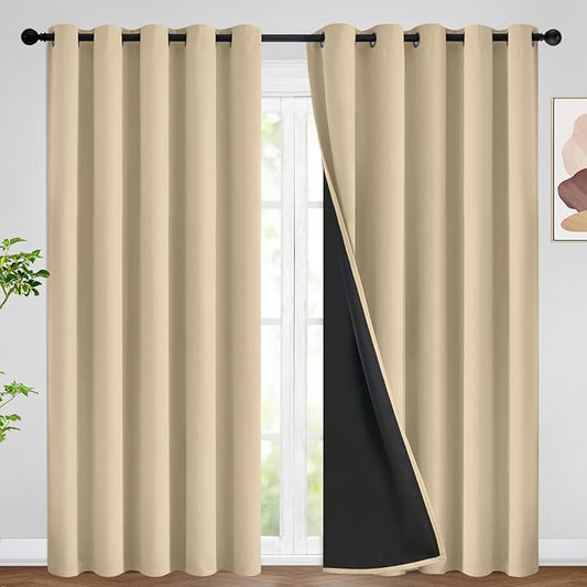 SimpleHome 100% Blackout Curtains