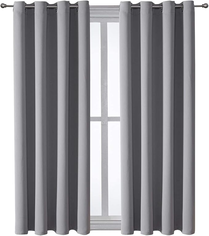 ChrisDowa Grommet Blackout Curtains