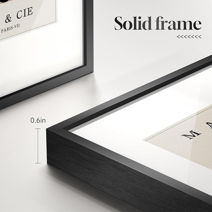 Framed Neutral Abstract Wall Art