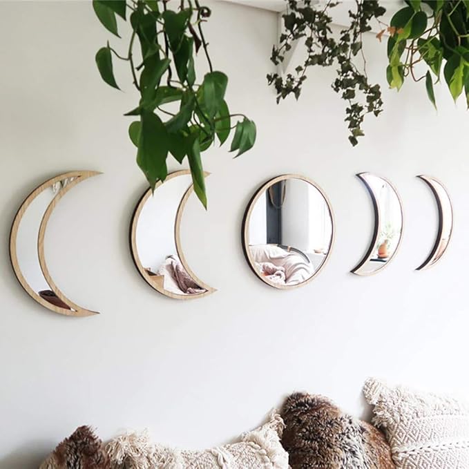 Scandinavian Decor 5-Piece Acrylic Wall Decor