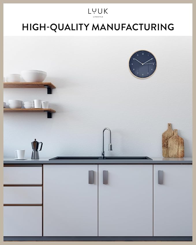 LUUK LIFESTYLE Modern Quartz wall Clock