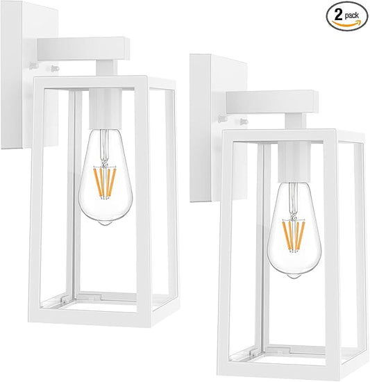MAXvolador Outdoor Wall Sconce, Large Exterior Waterproof Wall Lantern Light