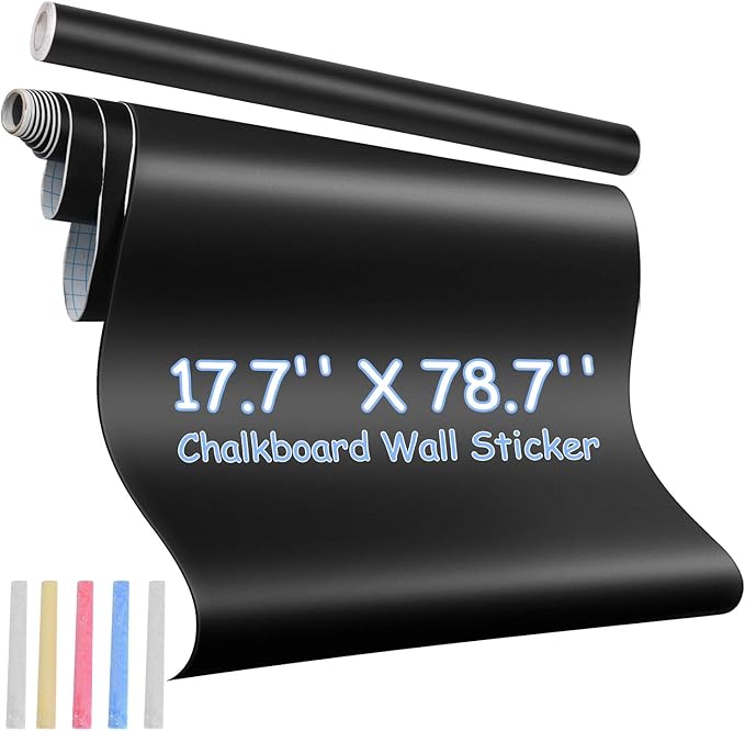 Chalkboard Wall Sticker Wall Decal Blackboard Wallpaper Large Chalkboard