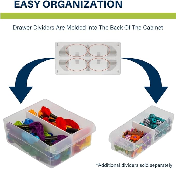 Akro-Mils 26-Drawer Plastic Drawer Storage Cabinet