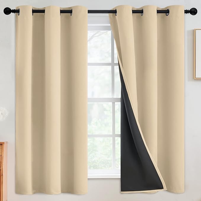 SimpleHome 100% Blackout Curtains