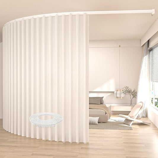 Room Divider Blackout Curtains Extra Wide Ceiling Mounted Curtains Track Sets