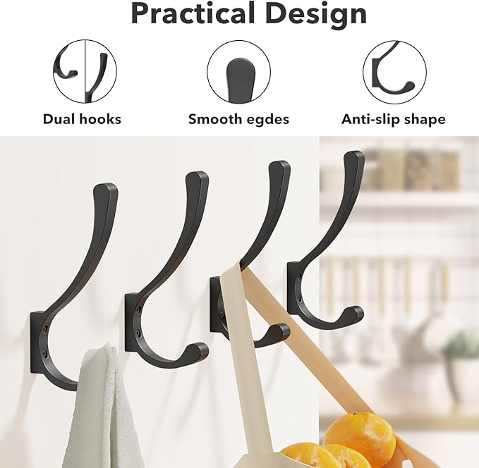 Coat Hanger Hooks Wall Mount