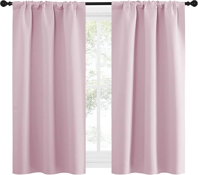 NICETOWN Kitchen Curtains, Privacy & Light Block Out Window Curtains & Drapes