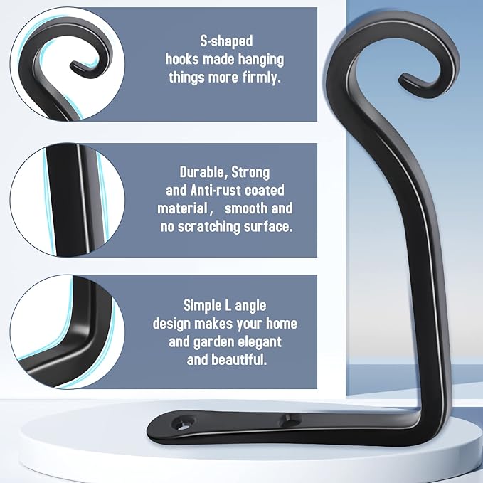 FEED GARDEN Heavy Duty Plant Hooks