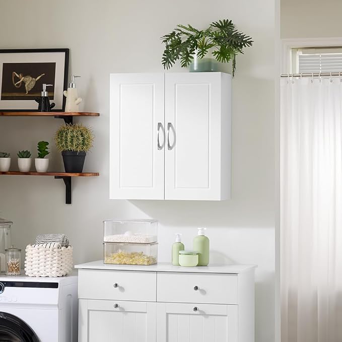 SoBuy Wall Cabinet Over the Toilet, Medicine Cabinet
