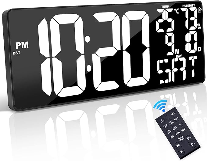 18 Inch Oversized Digital Wall Clock