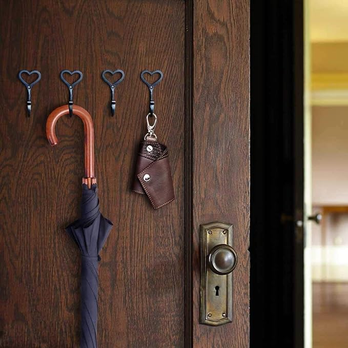 Decorative Wall Hooks Coat Towel Hook, Bath Kitchen Garage Hanging Scarf Cap