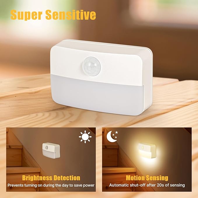 Guankai 3 Pack Motion Sensor Stair Light