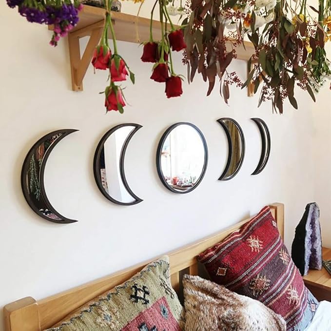 5 Pieces Scandinavian Natural Decor Acrylic Wall Decorative Interior Design