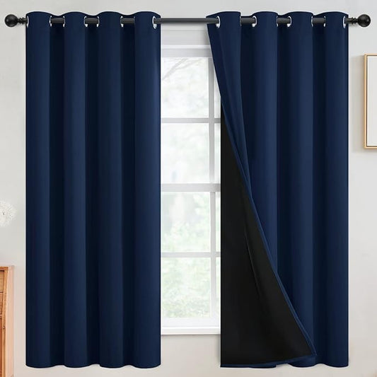 SimpleHome 100% Blackout Curtains