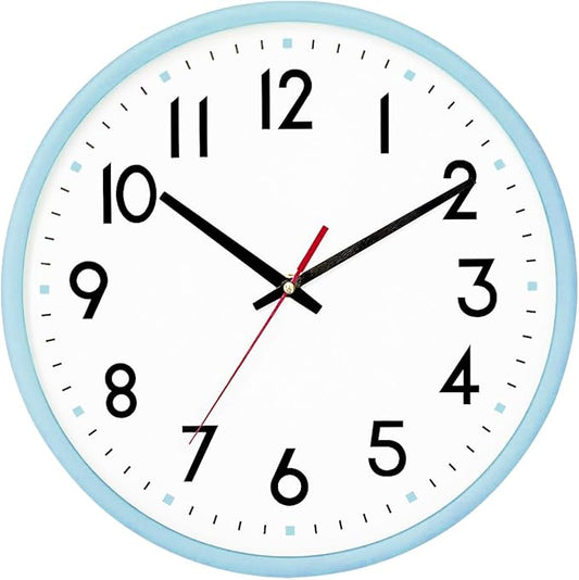 HZDHCLH Wall Clock Silent Wall Clocks Battery Operated 8 Inch Modern Non
