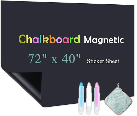 Chalk Board Contact Paper with Adhesive, Wallpaper Sheets