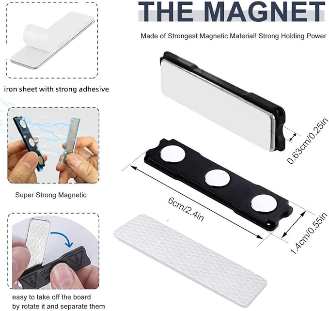 Magnetic Blackout Shades Temporary Blackout Curtains 100% Blackout Blind Window