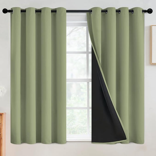 SimpleHome 100% Blackout Curtains