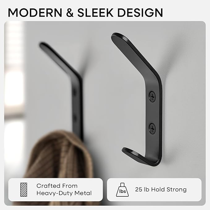 Homeforia Wall Coat Hook Rack