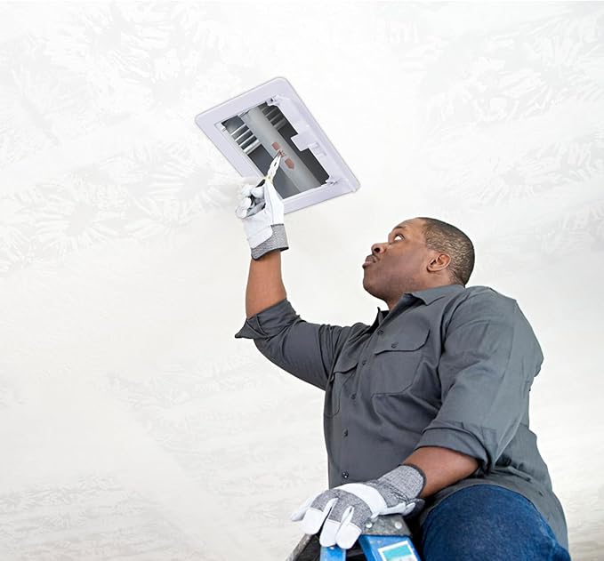 Suteck Plastic Access Panel for Drywall Ceiling 6 x 9 Inch Reinforced Plumbing