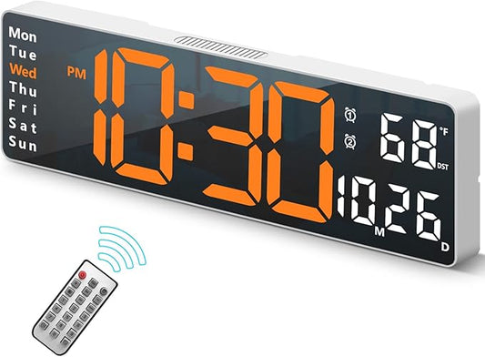 Digital Clock, Digital Wall Clock