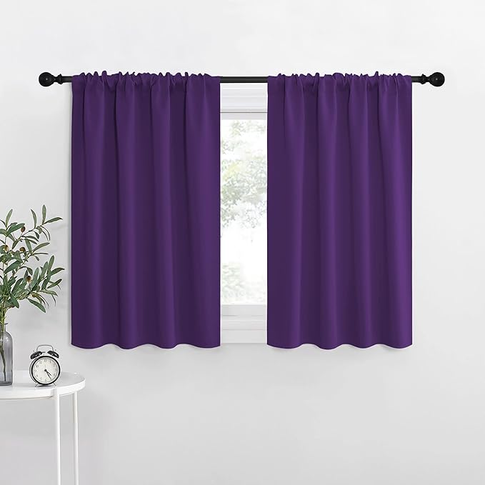 NICETOWN RV Blackout Curtains for Camper Windows, Kitchen Curtains Blackout
