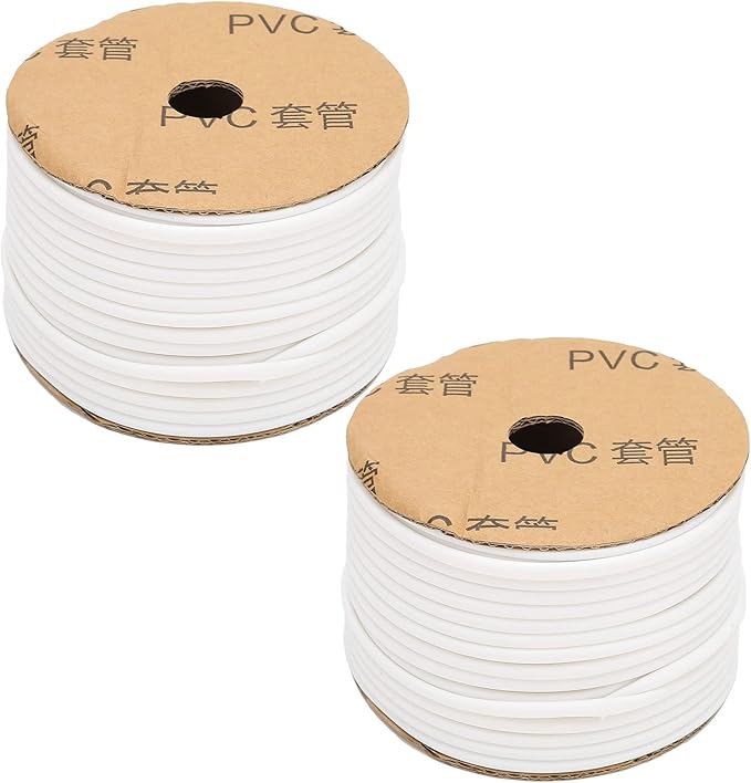 PVC Casing Wire Core Marking Protection Sheath Tube Durable Flexible Wear for Supvan Tube Printers 2Pcs (ZMY-2.5)