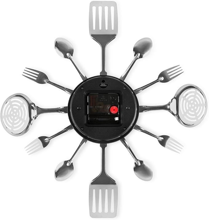16 Inch Cutlery Kitchen Wall Clocks