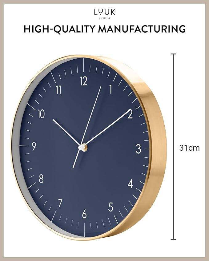 LUUK LIFESTYLE Modern Wall Clock