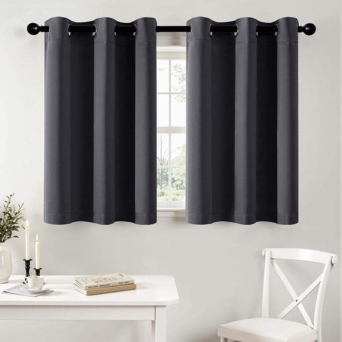 MIULEE Blackout Curtains for Bedroom Living Room 2 Panels, Thermal Insulated