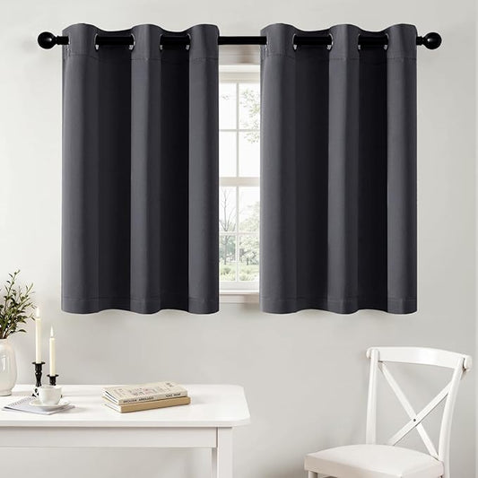 MIULEE Blackout Curtains for Bedroom Living Room 2 Panels, Thermal Insulated