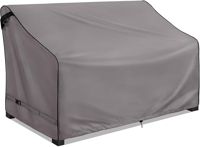 KylinLucky Outdoor Patio Sofa Cover fit 62 x 38 x 35 inch, 61 x 37, 60 x 36 Waterproof Weatherproof Heavy Duty 600D Garden Furniture Cover for Outside Sofa Couch