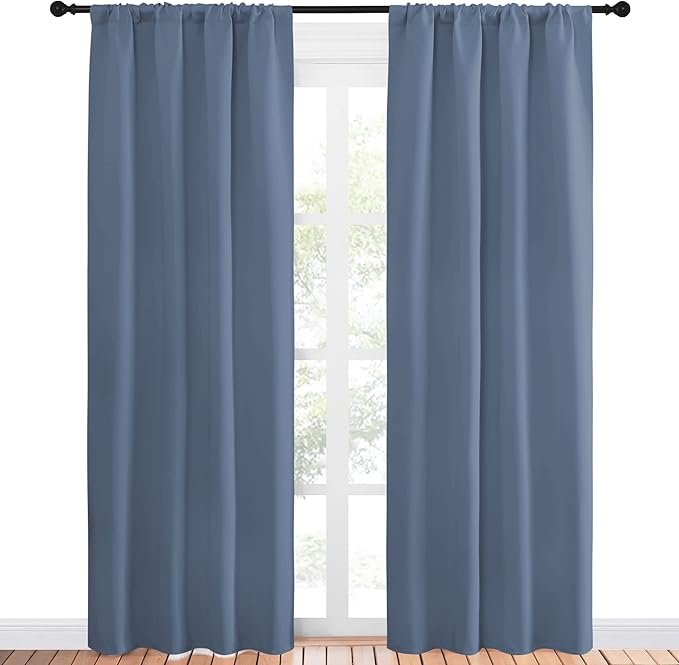 NICETOWN Blackout Curtains for Living Curtains, Window Treatment Curtains &