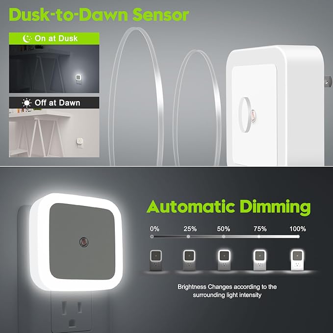 Sujeet Night Light, Night Lights Plug into Wall, Nightlight Led Night Light