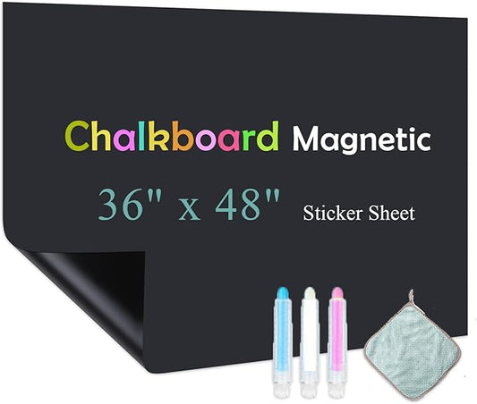 Chalk Board Contact Paper with Adhesive, Wallpaper Sheets