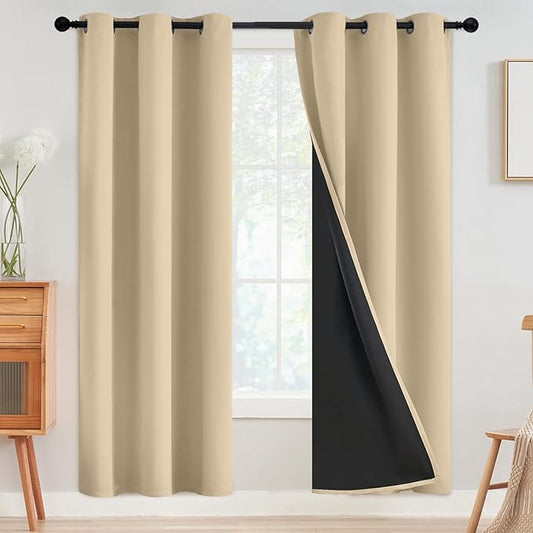 SimpleHome 100% Blackout Curtains