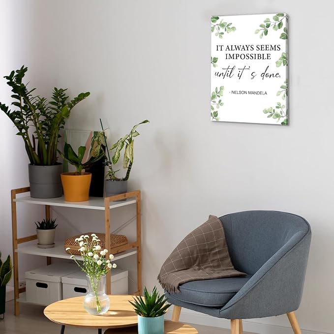 Inspirational Wall Art Motivational Painting Wall Decor