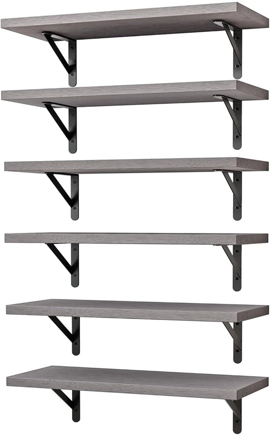 YGEOMER 16.5 Inch Floating Shelves