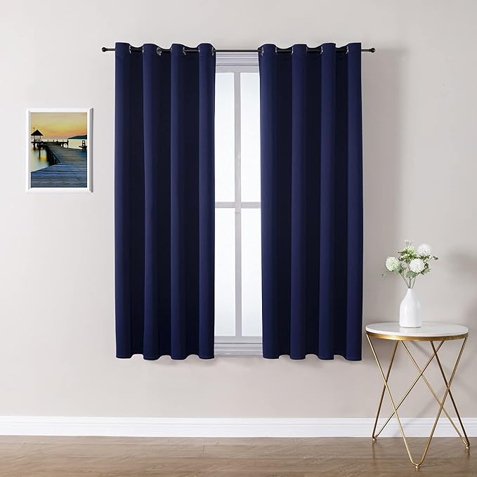 ChrisDowa Grommet Blackout Curtains