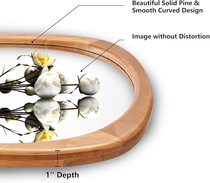 WallBeyond Asymmetrical Mirror, Irregular Wall Mirror, Wall Mirrors Decorative