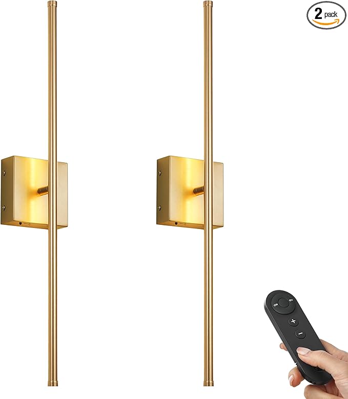 KARTOOSH Battery Operated Wall Sconces