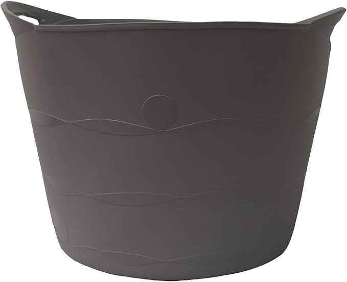 TuffToteÂ® Multi-Use Bucket, Charcoal, 7 gal