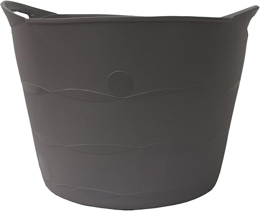 TuffToteÂ® Multi-Use Bucket, Charcoal, 7 gal