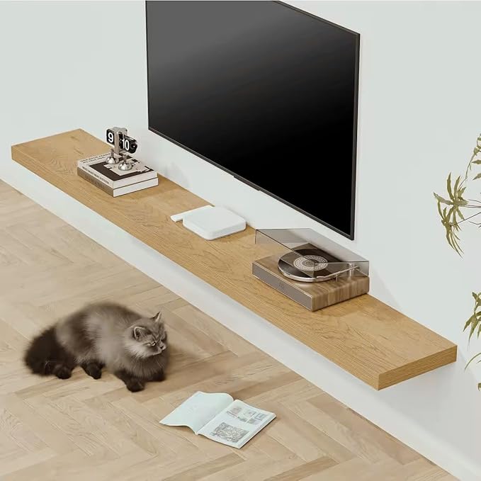 Vivelove 12" Deep Floating Shelves