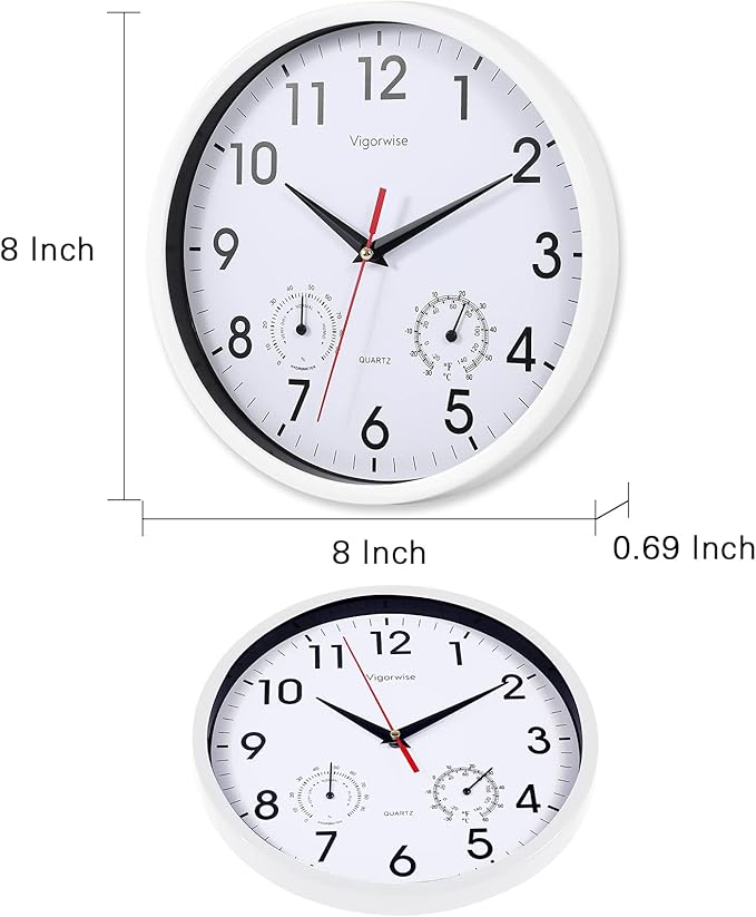 Wall Clock, Sweep Silent Movement Accurate Clocks