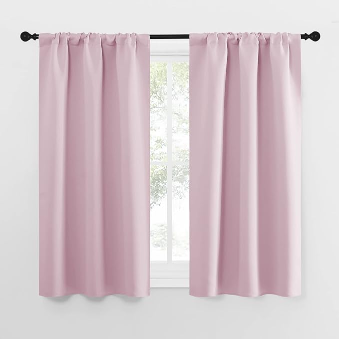 NICETOWN Kitchen Curtains, Privacy & Light Block Out Window Curtains & Drapes